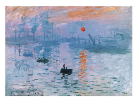 Impression Soleil Levant - Claude Monet Paintings